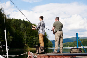 family-friendly fishing charter on Lake Huron
