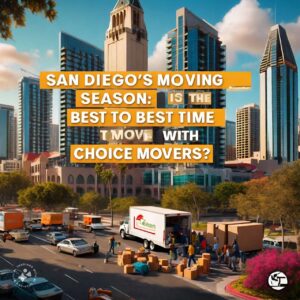 San Diego's Moving Season: When Is the Best Time to Move with 1st Choice Movers?